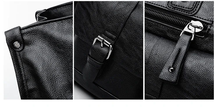 New Waterproof Men's Handbag British Fashion Style High-quality Large-capacity Multi-functional Business Computer Student Bag