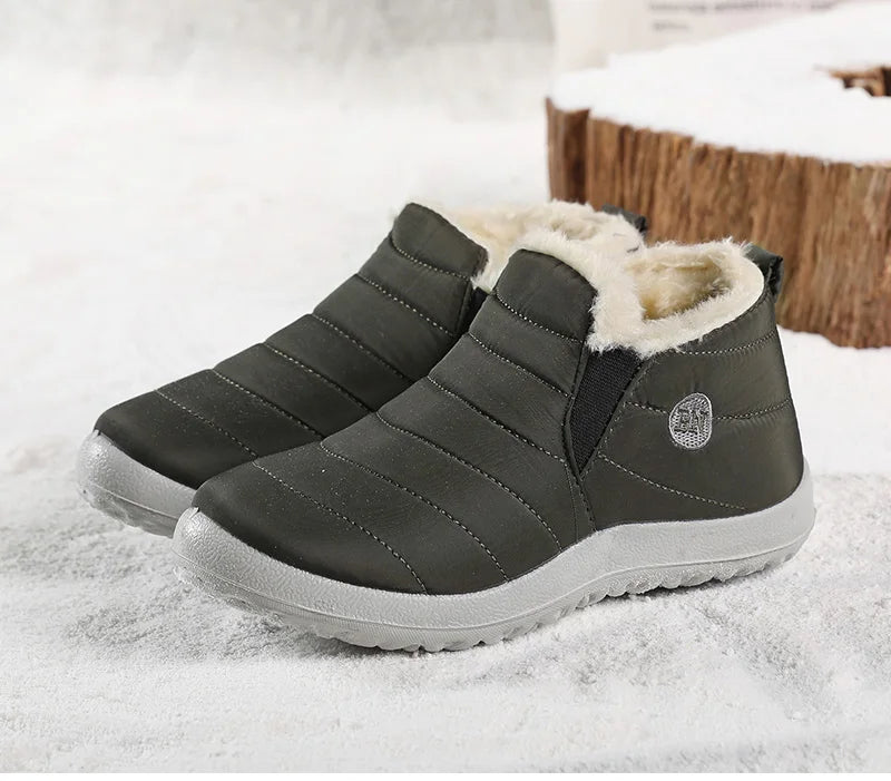 Women's Boots Warm Fur Winter Boots For Women Waterproof Snow Boots Ankle Botas Mujer 2023 Winter Shoes Women Winter Footwear