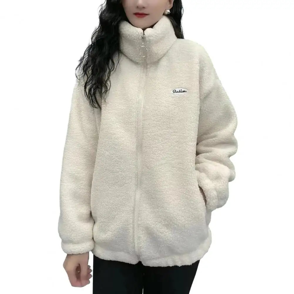 Hip Hop Autumn Winter Fleece Fluffy