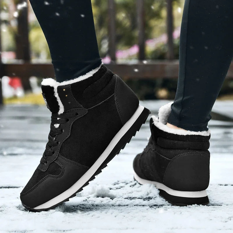 Winter Men Boots Casual Warm Ankle Boots Shoes for Man Sneakers.