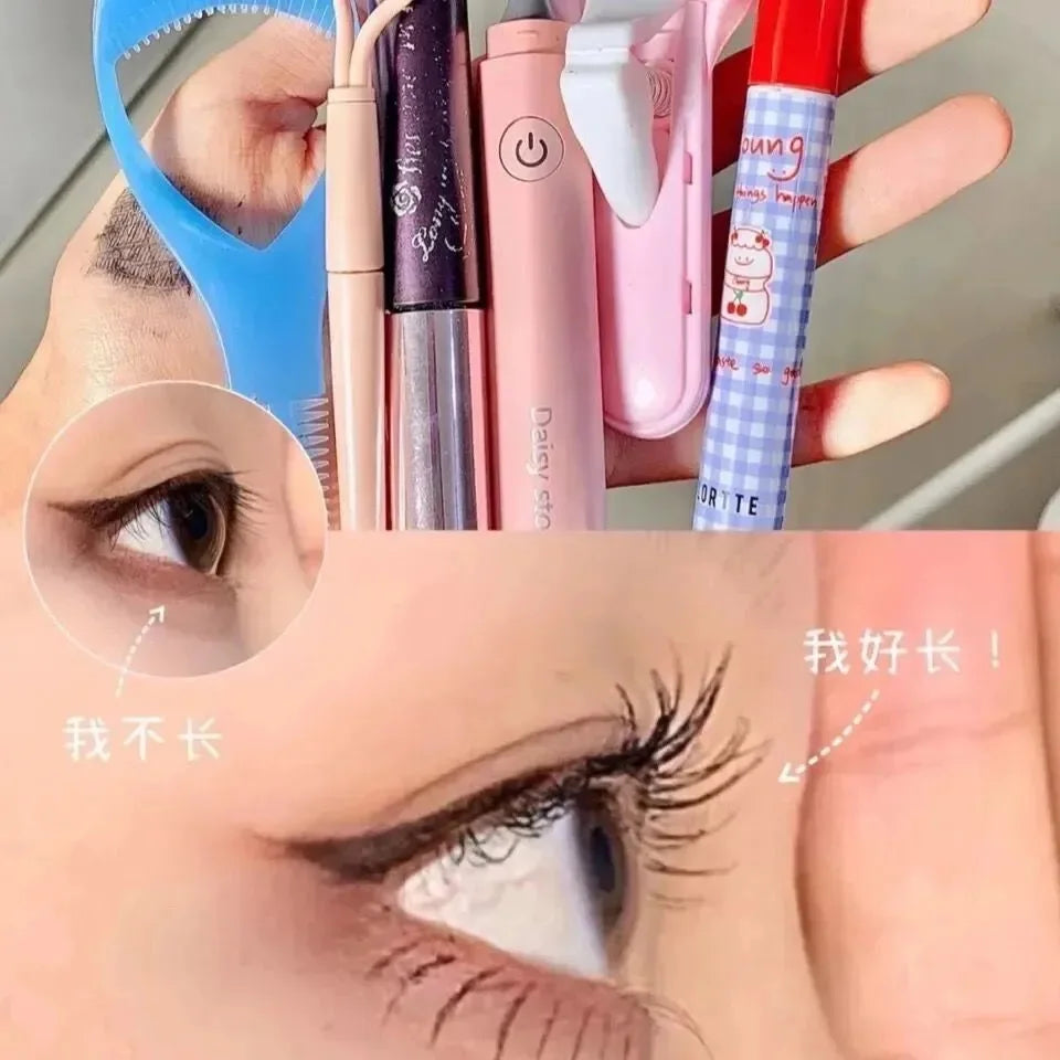 3 in 1 Portable Eyelash Aid Beauty Easy To Use and Cosmetics Tool for  Painting Eye Makeup Stencils AccessoriesTemplate 1pc Gift