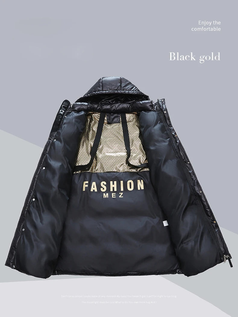 New Winter Down Cotton Jackets Women's Clothing Long Parkas Hooded Warm Winter Thick Waterproof Coat Female Black Overcoats