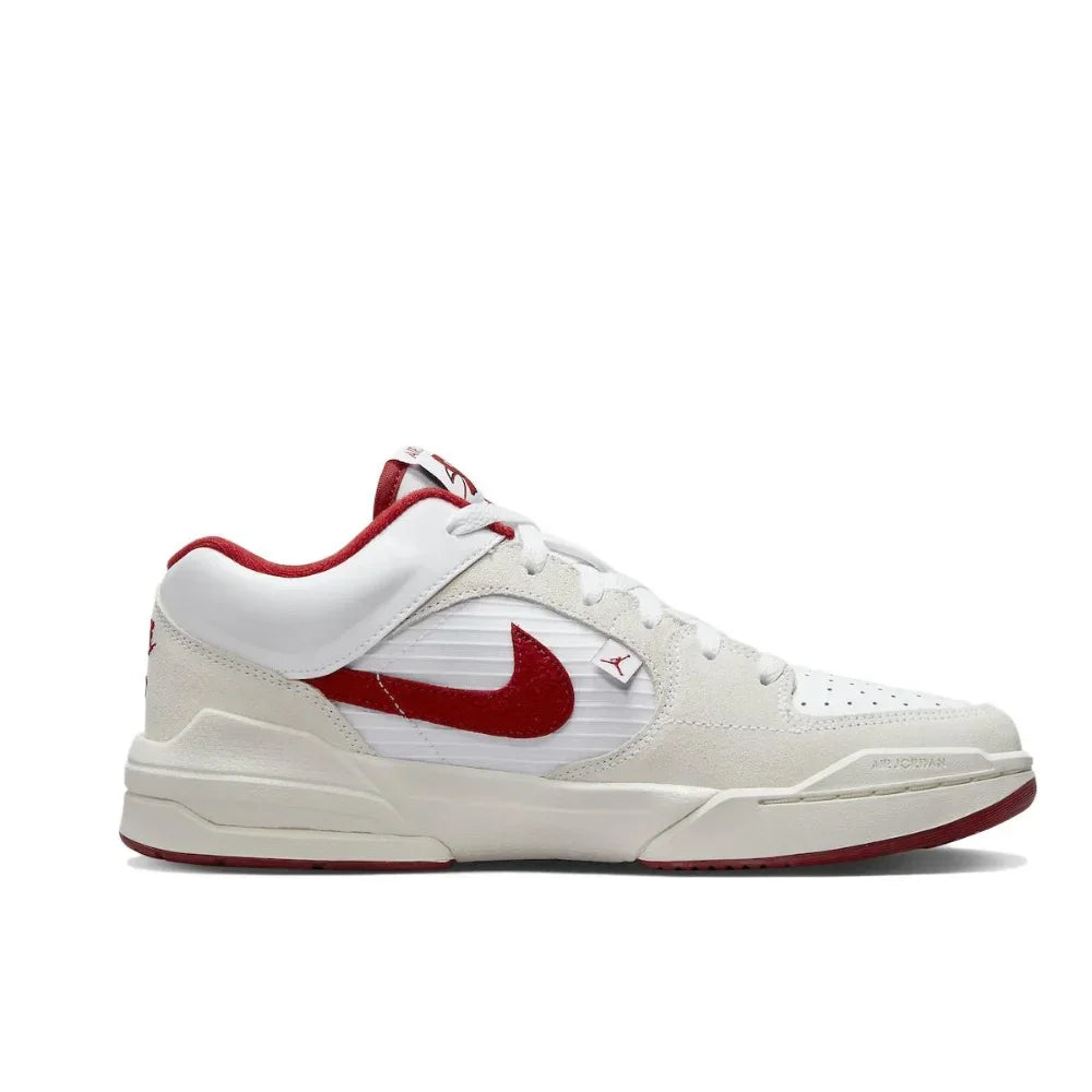 Nike New listing JORDAN STADIUM 90 Men's Low Top Casual Sneakers Fashionable and versatile Comfortable and lightweight White