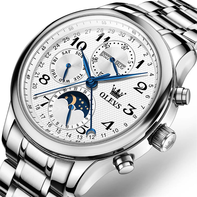 OLEVS Top Brand Luxury Automatic Mechanical Men