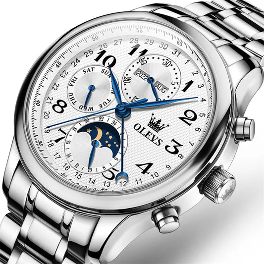 OLEVS Top Brand Luxury Automatic Mechanical Men