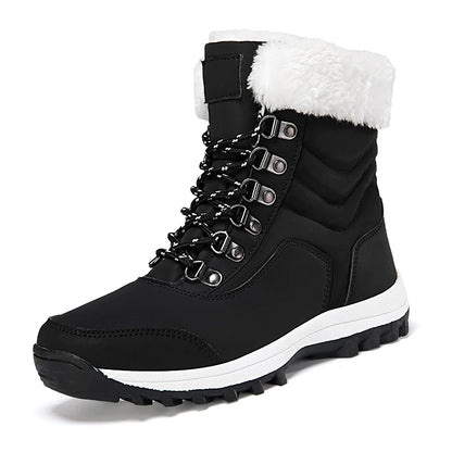 Winter Shoes Woman Warm Anti Slip Ankle Boots Plush Comfy Warm Outdoor Female Boots Women 2024 New Fur Platform Snow Boots