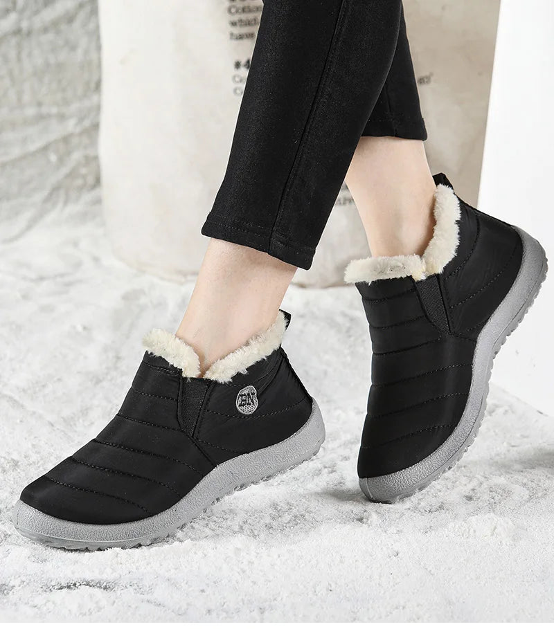 Women's Boots Warm Fur Winter Boots For Women Waterproof Snow Boots Ankle Botas Mujer 2023 Winter Shoes Women Winter Footwear