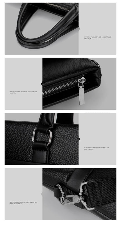 Brand High Quality Men's Casual briefcase Business Messenger Handbags Men Bags sac a main pour hommes Luxury Designer