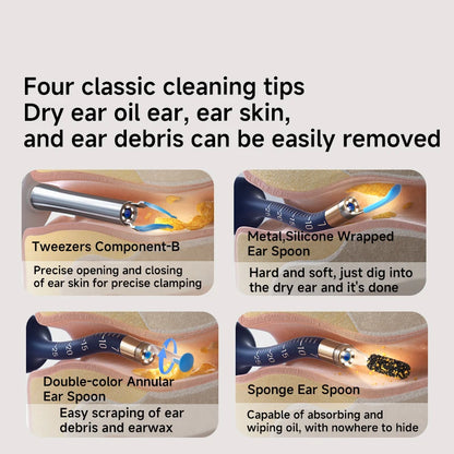 2025 Xiao'mi Bebird EarSight Plus I35R Visual Ear Cleaner HD Clipable Tweezers Earpick Wireless Cleaning Endoscope with Camera