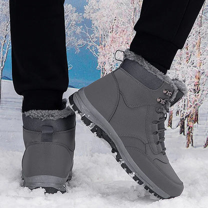 Men's Winter Snow Boots woman's Waterproof sneakers Super Warm.