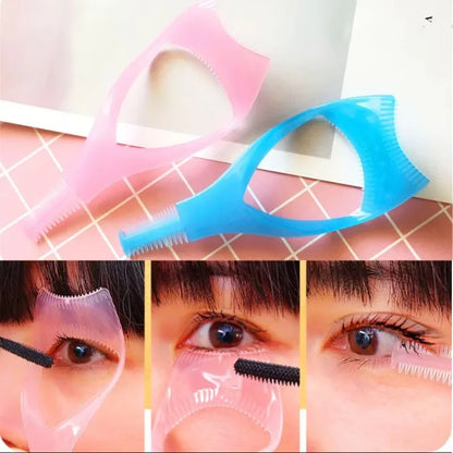 3 in 1 Portable Eyelash Aid Beauty Easy To Use and Cosmetics Tool for  Painting Eye Makeup Stencils AccessoriesTemplate 1pc Gift