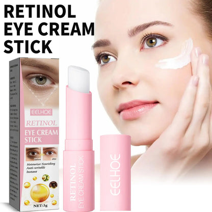 Retinol Eye Cream Stick Get Rid Of Puffy Dark Circles Eye Bags Lifting Moisturizing Health Repairing Smoothing Eye Care