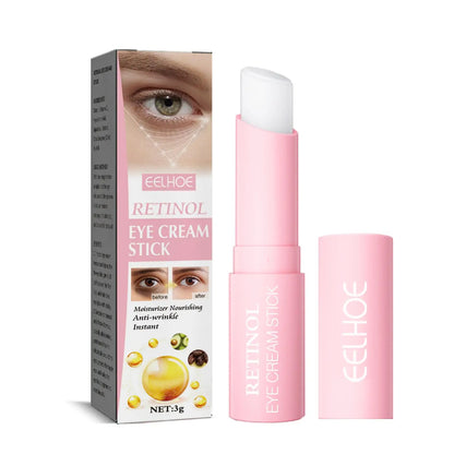 Retinol Eye Cream Stick Get Rid Of Puffy Dark Circles Eye Bags Lifting Moisturizing Health Repairing Smoothing Eye Care