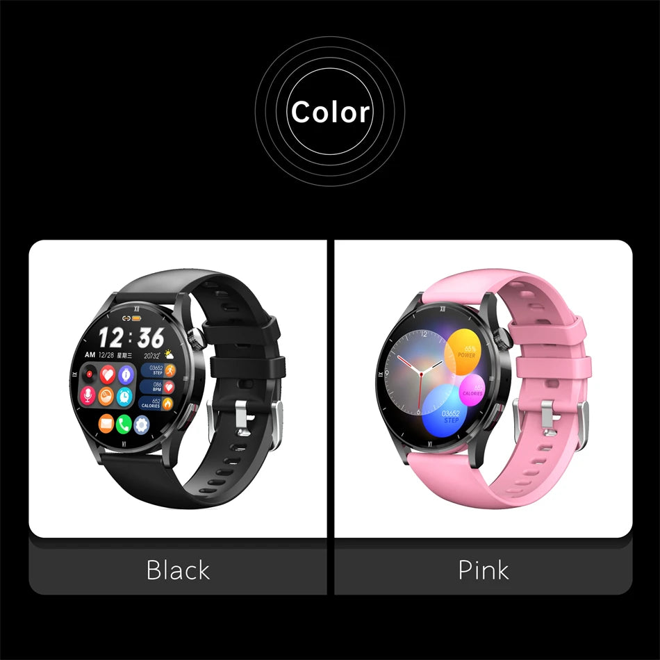 LIGE New Bluetooth Call Smart Watch Women Physical Health Watches Men Body Temperature Infrared Blood Oxygen Monitor Smartwatch