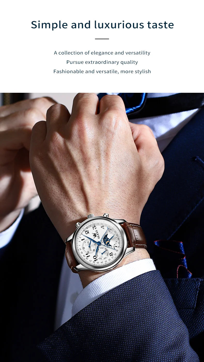 OLEVS Top Brand Luxury Automatic Mechanical Men