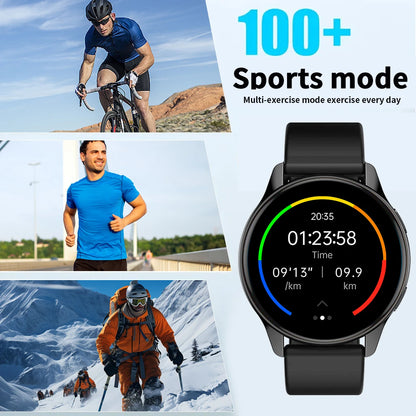 Smart Watch, Wireless Call/Dial, Multi-Sport Mode, Alerts, For Men and Women, Customized Wallpaper, iPhone/Andriod