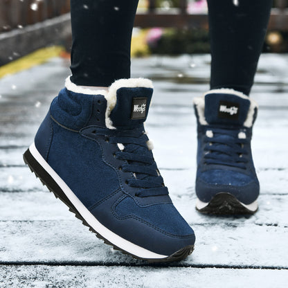 Winter Men Boots Casual Warm Ankle Boots Shoes for Man Sneakers.