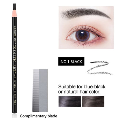 Eyebrow Pencil Waterproof Eyebrow Enhancers Long Lasting Brow  Cosmetics Professional Makeup Brow Lift Feather Eyebrow Pencil