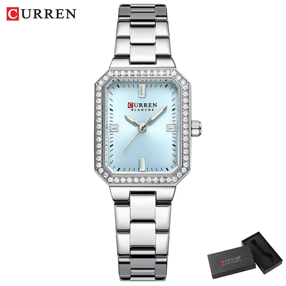 CURREN Elegant Quartz Ladies Wristwatch Top Brand Original Watch For Women