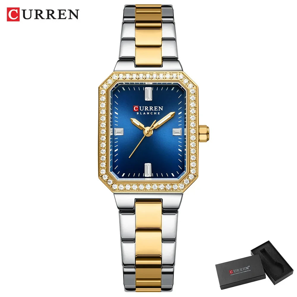 CURREN Elegant Quartz Ladies Wristwatch Top Brand Original Watch For Women