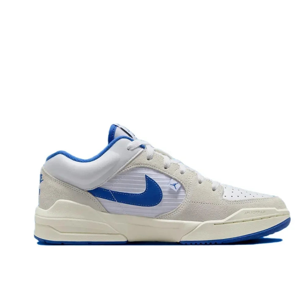 Nike New listing JORDAN STADIUM 90 Men's Low Top Casual Sneakers Fashionable and versatile Comfortable and lightweight White