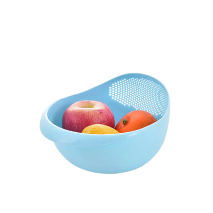 Multi-functional Rice Washer Vegetable and Fruit Basket Drain Cleaning Household Kitchen Rice