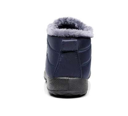 Men Boots Couple Winter Shoes Men Warm Fur Ankle Boots Winter Botas Para Hombre.