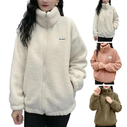 Hip Hop Autumn Winter Fleece Fluffy