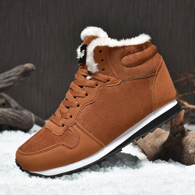 Winter Men Boots Casual Warm Ankle Boots Shoes for Man Sneakers.