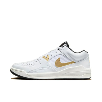 Nike New listing JORDAN STADIUM 90 Men's Low Top Casual Sneakers Fashionable and versatile Comfortable and lightweight White