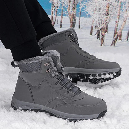 Men's Winter Snow Boots woman's Waterproof sneakers Super Warm.