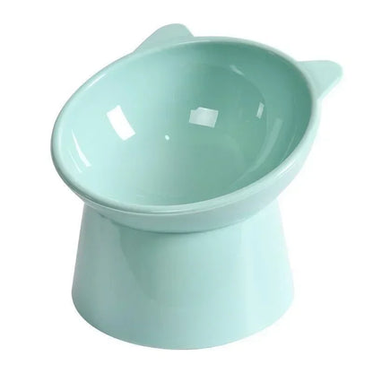 Cat Tilted Bowl Food Water Bowl For Cats Kittens Puppies Pet.