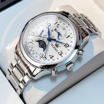 OLEVS Top Brand Luxury Automatic Mechanical Men