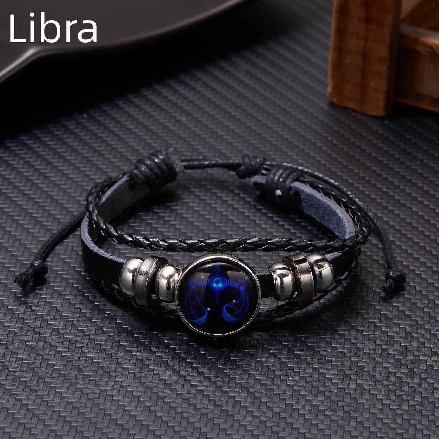 12 Constellation Zodiac Sign Charm Luminous Bracelets Men Women