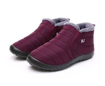 Boots Women Snow Fashion Women Shoes Slip On Platform New Boots Ladies Ankle Boots Waterproof Casual Botas Mujer Winter Shoes