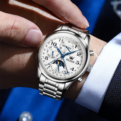 OLEVS Top Brand Luxury Automatic Mechanical Men