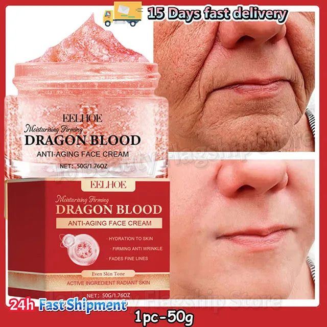 Dragon Blood Fast Wrinkle Remove Face Serum Placenta Royal Anti-Aging Firming Lifting Whitening Moisturizing Skin Care Cosmetics