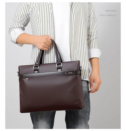 Brand High Quality Men's Casual briefcase Business Messenger Handbags Men Bags sac a main pour hommes Luxury Designer