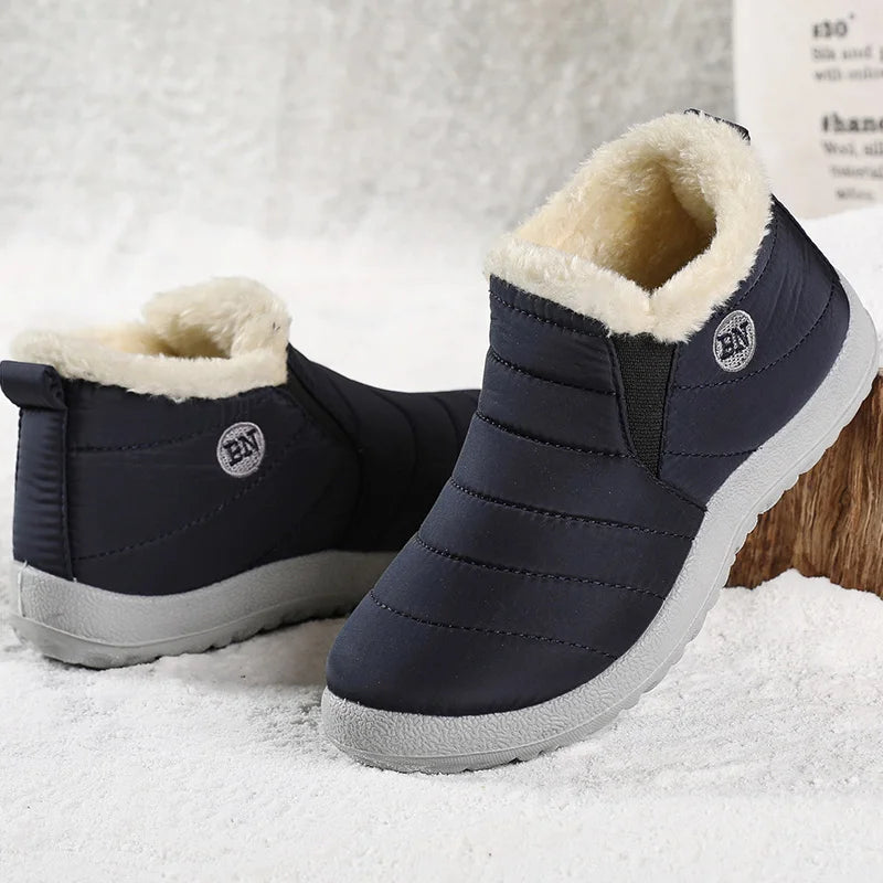 Women's Boots Warm Fur Winter Boots For Women Waterproof Snow Boots Ankle Botas Mujer 2023 Winter Shoes Women Winter Footwear