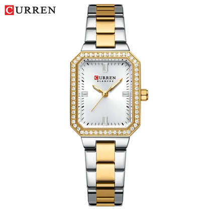 CURREN Elegant Quartz Ladies Wristwatch Top Brand Original Watch For Women