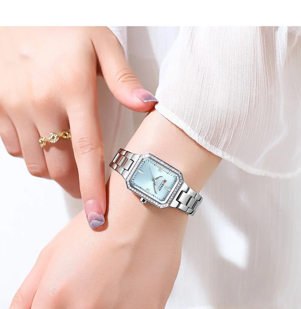 CURREN Elegant Quartz Ladies Wristwatch Top Brand Original Watch For Women