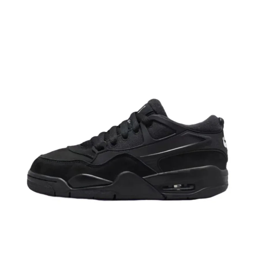 Nike Jordan Air Jordan 4 RM Genuine non-slip wear-resistant fashion men's low-top retro casual basketball shoes black