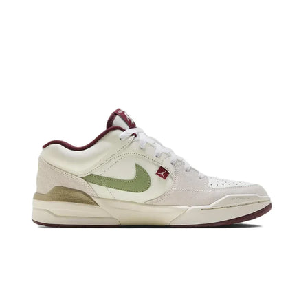 Nike New listing JORDAN STADIUM 90 Men's Low Top Casual Sneakers Fashionable and versatile Comfortable and lightweight White