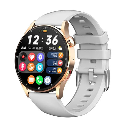 LIGE New Bluetooth Call Smart Watch Women Physical Health Watches Men Body Temperature Infrared Blood Oxygen Monitor Smartwatch