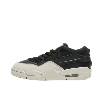 Nike Jordan Air Jordan 4 RM Genuine non-slip wear-resistant fashion men's low-top retro casual basketball shoes black