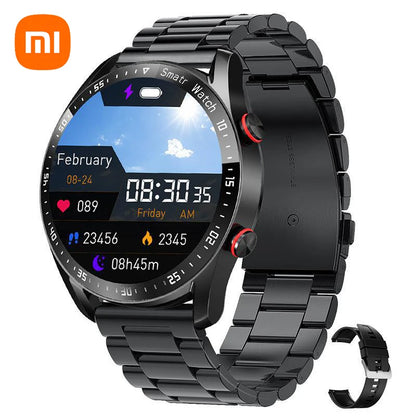 Xiaomi ECG+PPG Bluetooth Call Smart Watch Men Laser Health Blood Pressure Fitnes Sports Watches Sports Waterproof Smartwatch+Box